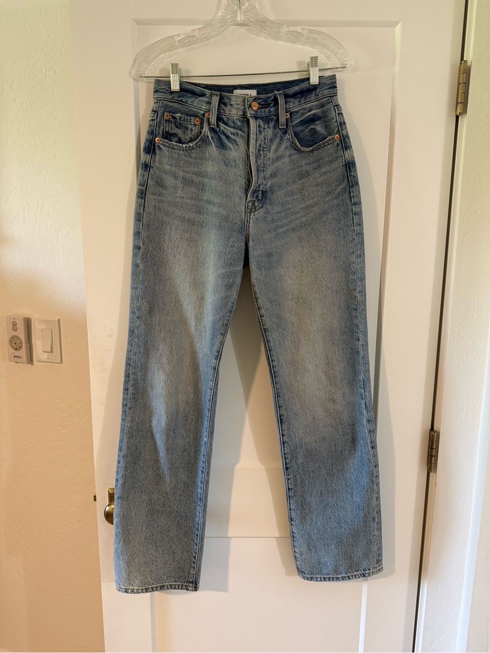 pistola Light Blue Straight-Leg Jeans